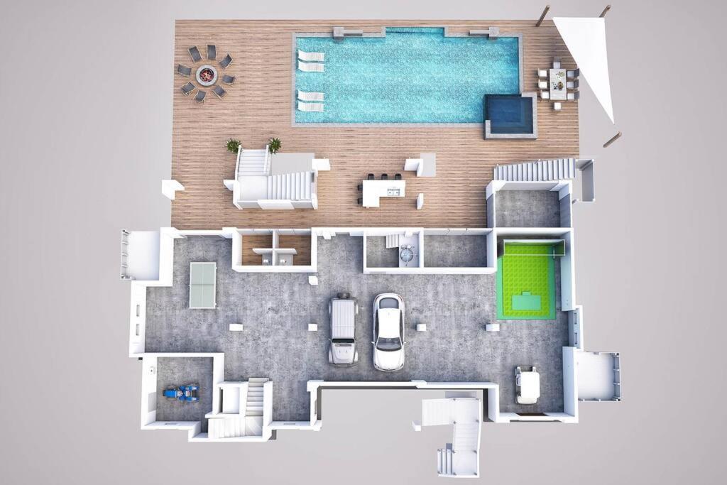 New Waterfront Home With Deep Water Dock 아일오브팜 외부 사진